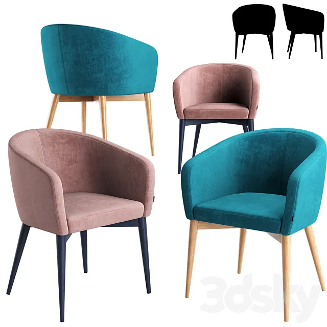 Torino chair 3DS Max Model