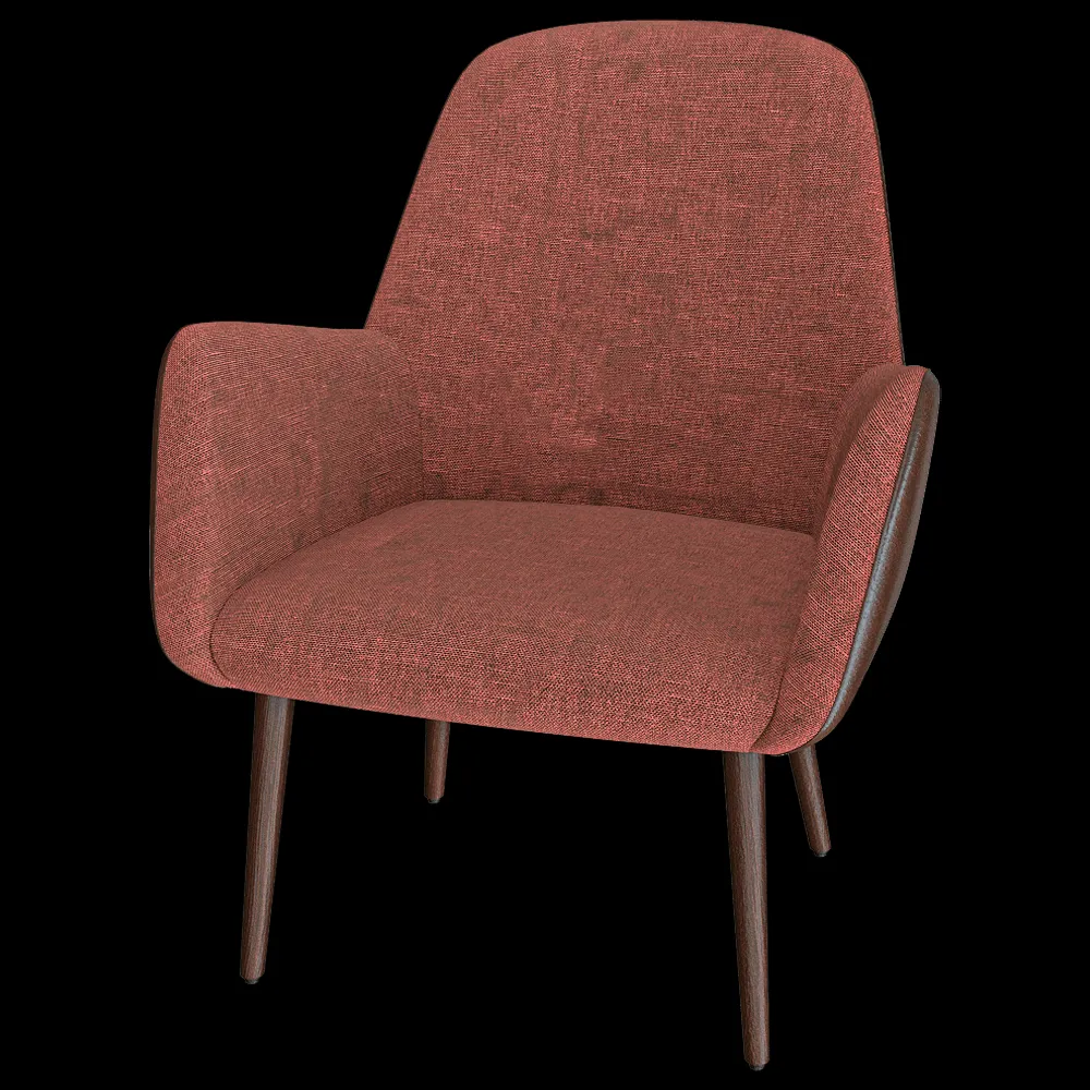 Torre Furniture  – Armchair KESY-05HB base 100 3ds Max