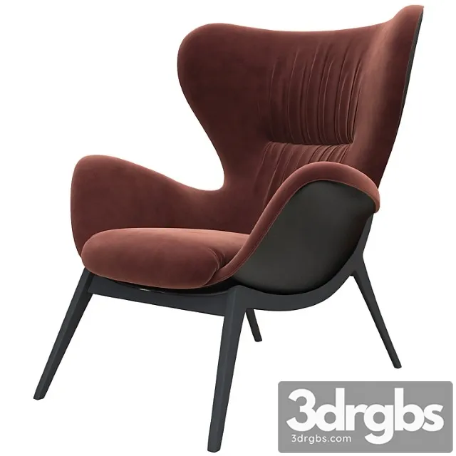 Torre nirvana high back lounge chair