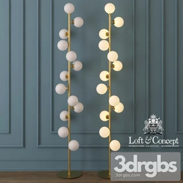 Torsher Bubble Stik Cold Floor Lamp 3dsmax Download