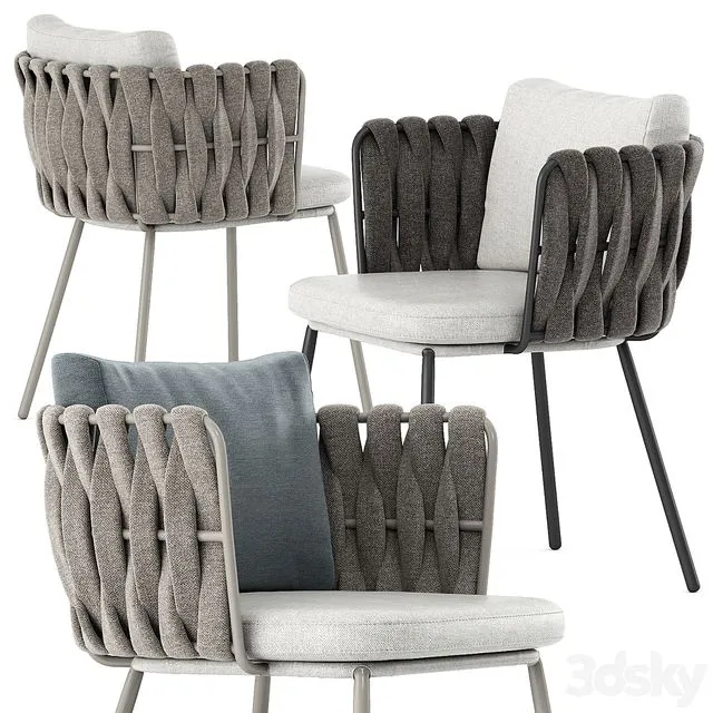 Tosca armchair by Tribu 3dsMax Model