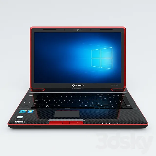 Toshiba Qosmio X500 Laptop 3DSMax File