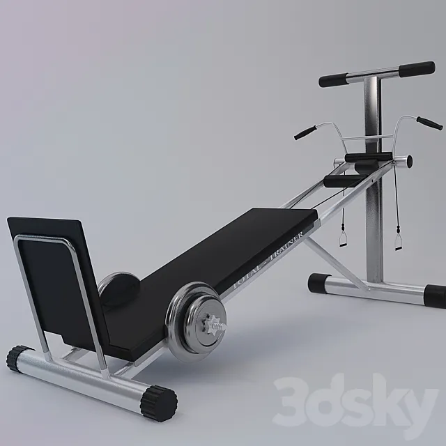 Total Trainer 3DS Max Model