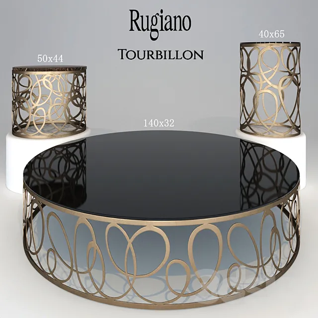 Tourbillon Rugiano 3DS Max Model