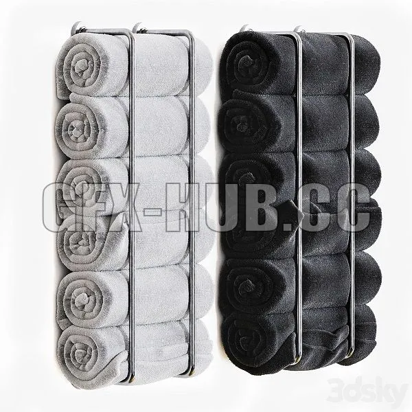 Towels 05 3dsMax Model