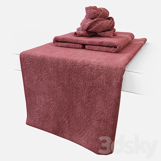 Towels 3DSMax File