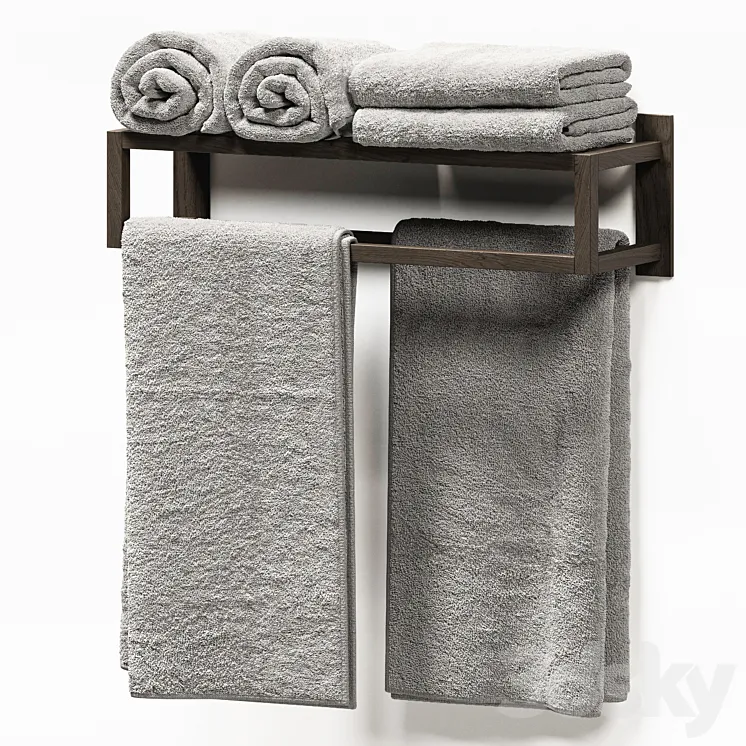 towels 55 3DS Max