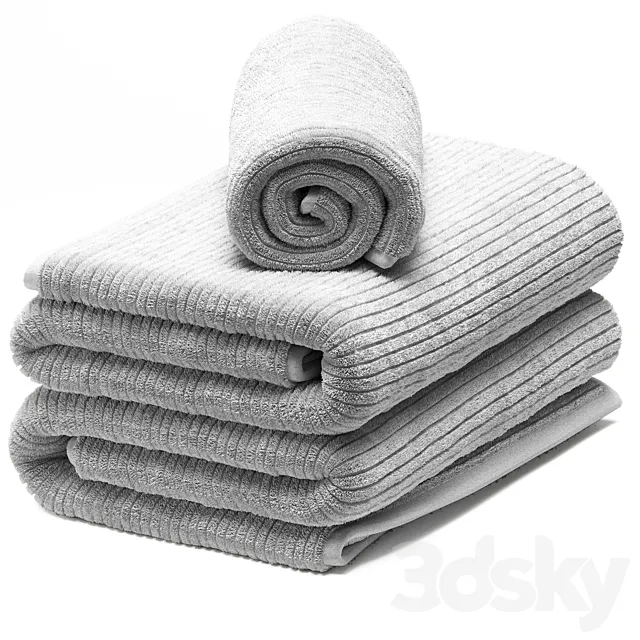 towels 57 3ds Max