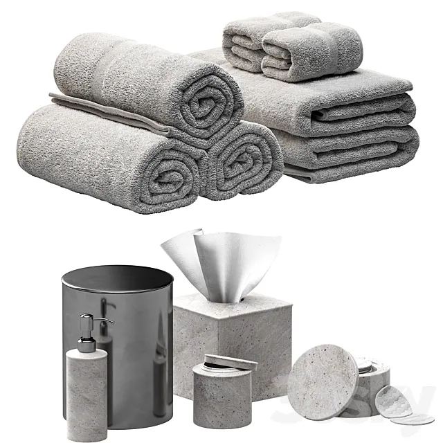 towels 65 3ds Max
