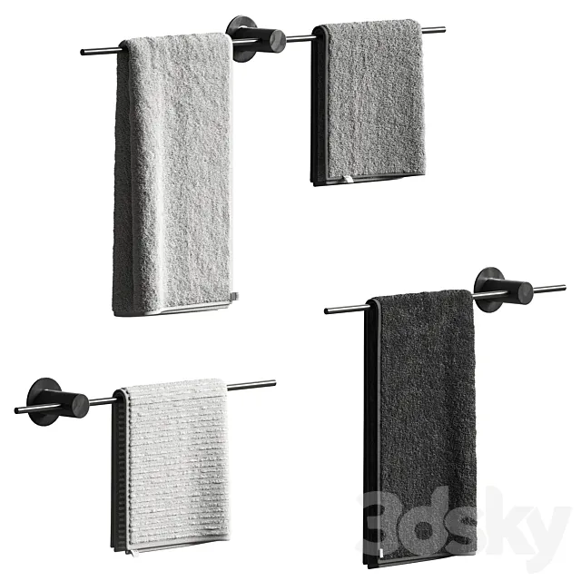 towels 68 3DS Max Model