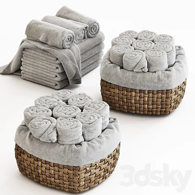 Towels_07 3DS Max Model