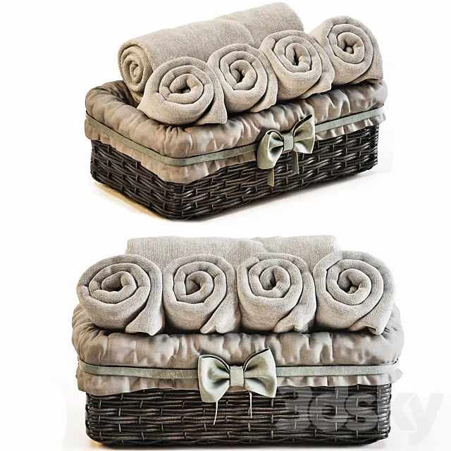 Towels_10 3ds Max