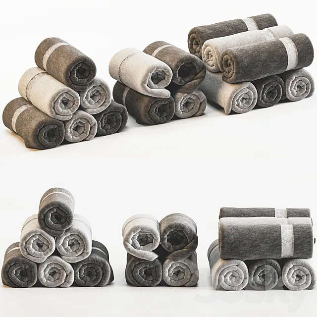 Towels_22 3ds Max