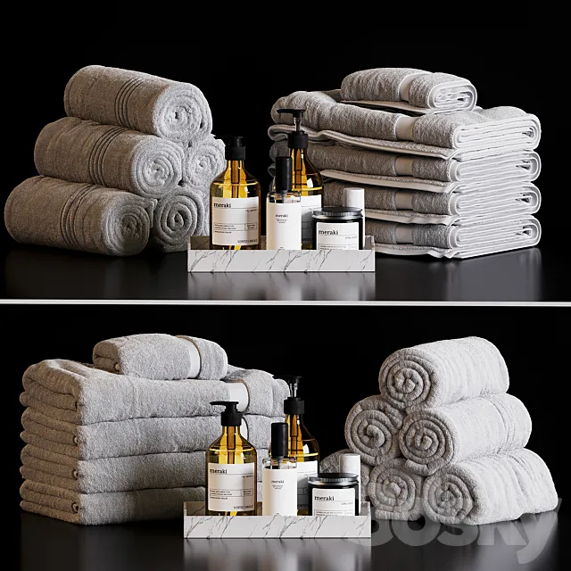 Towels_27 3DS Max Model