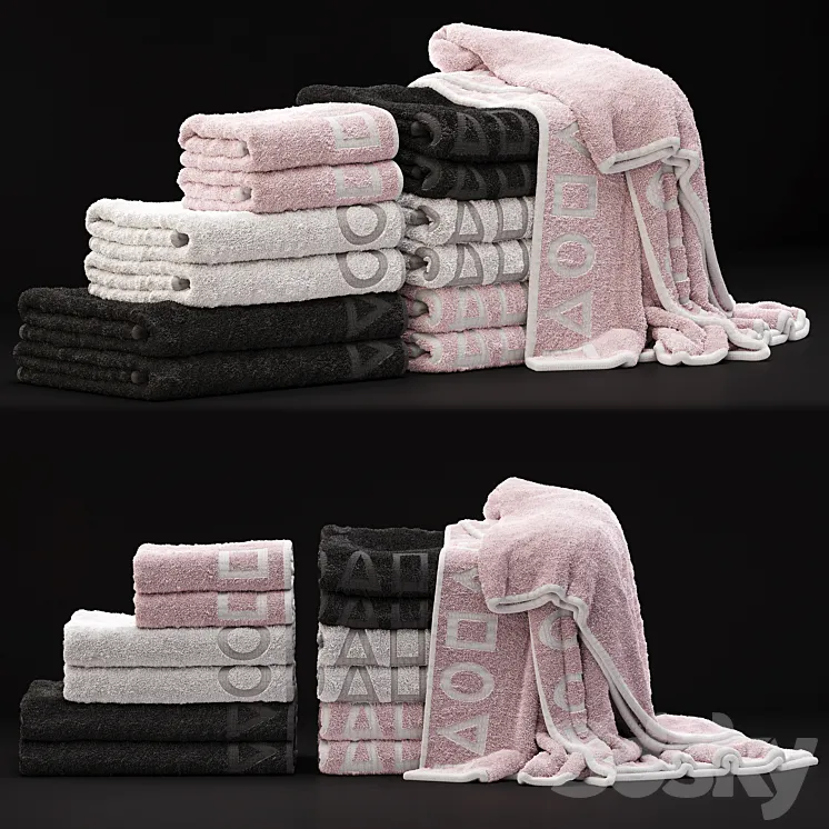 Towels_2_Squid_Game 3DS Max