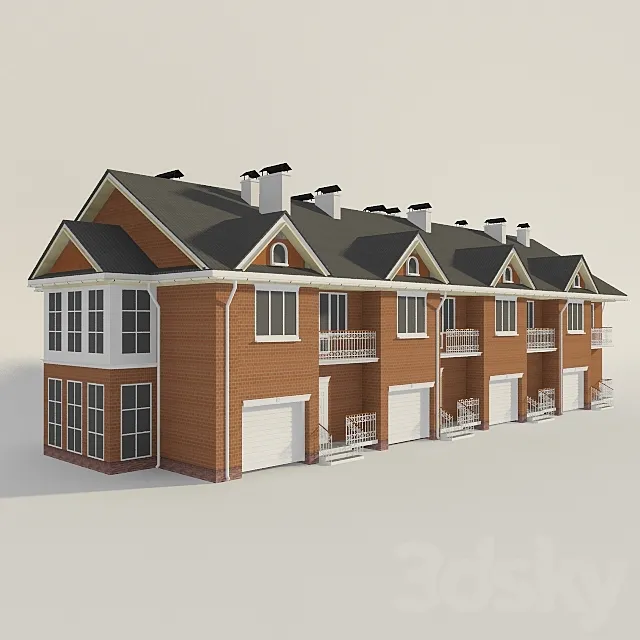 Townhouse 3DSMax File