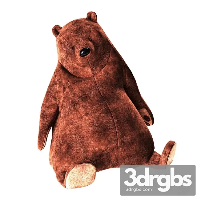Toy Big Teddy Bear 3dsmax Download