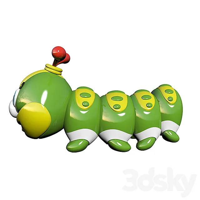 Toy Caterpillar 3DSMax File