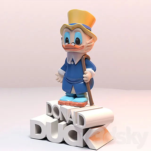 Toy Duck 3DS Max Model