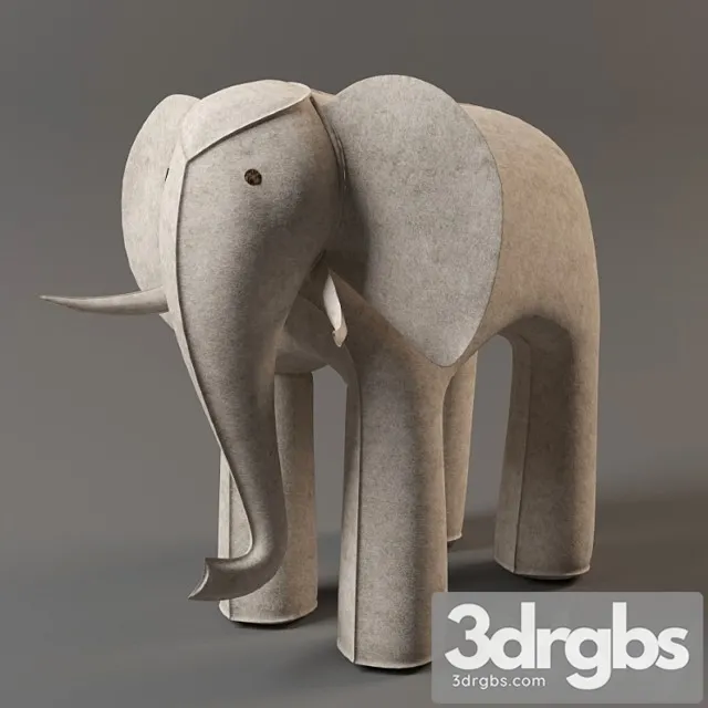 Toy Elephant From Restoration Hardware 3dsmax Download