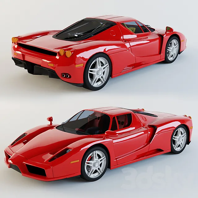 Toy Ferrari Enzo 3ds Max