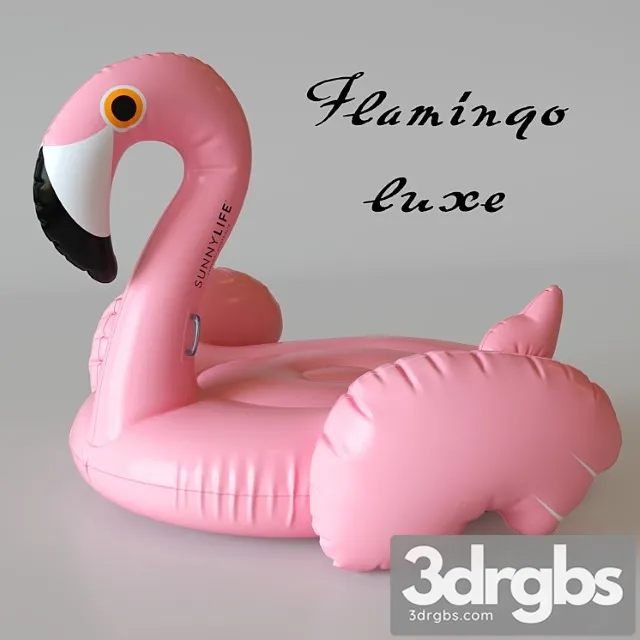 Toy Float Inflatable Flamingo Luxe 3dsmax Download