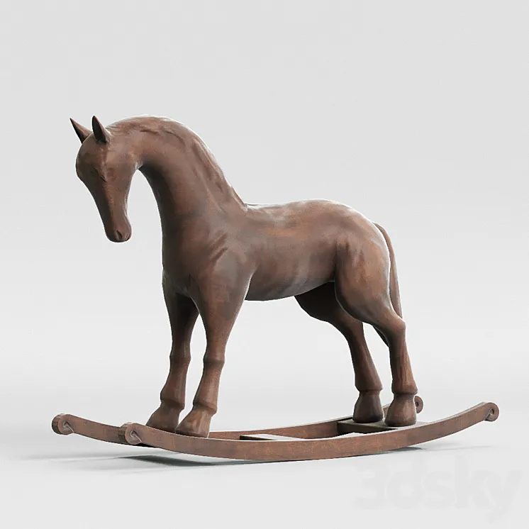 Toy horse 3DS Max