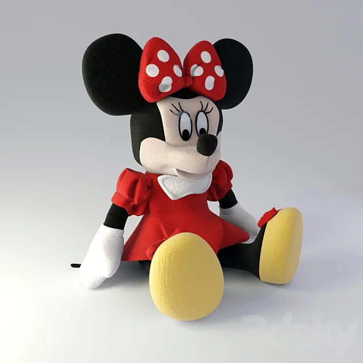 Toy Minnie (Mini) 3DS Max