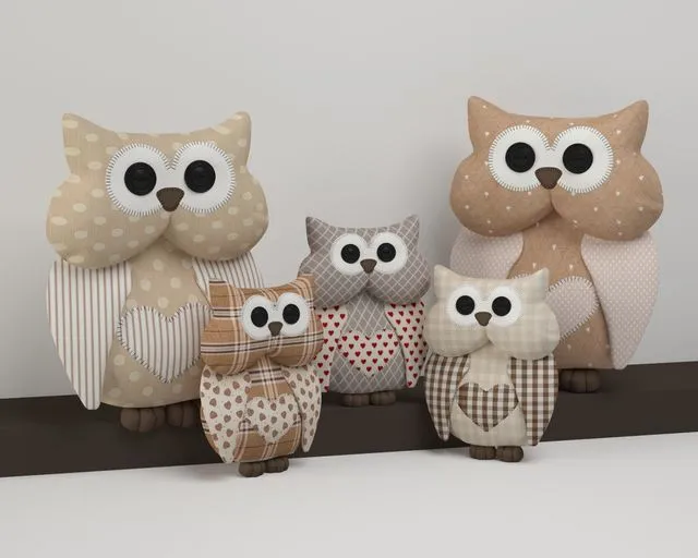 Toy Owl 3dsMax Model
