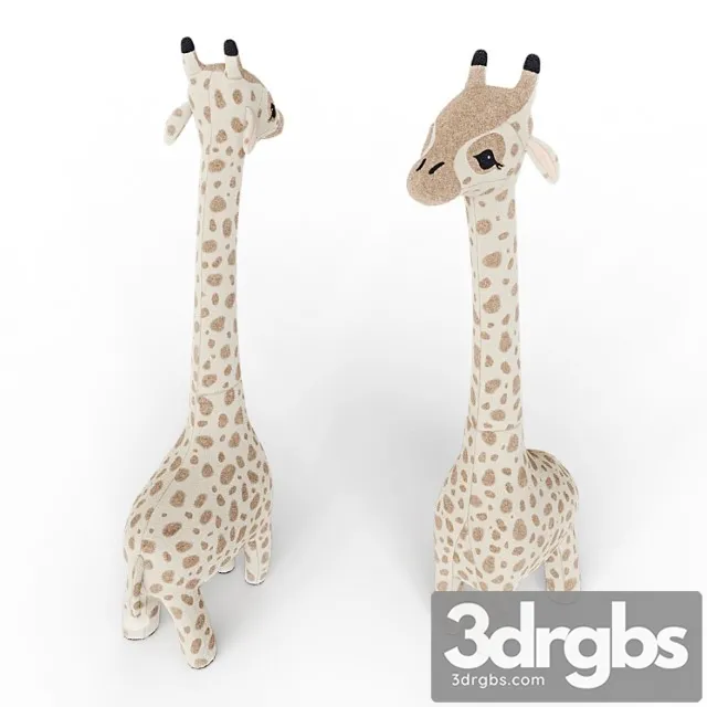 Toy Plush Toy Giraffe HM 3dsmax Download