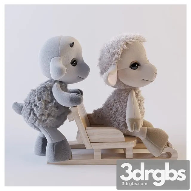 Toy Sheep and Goat 3dsmax Download