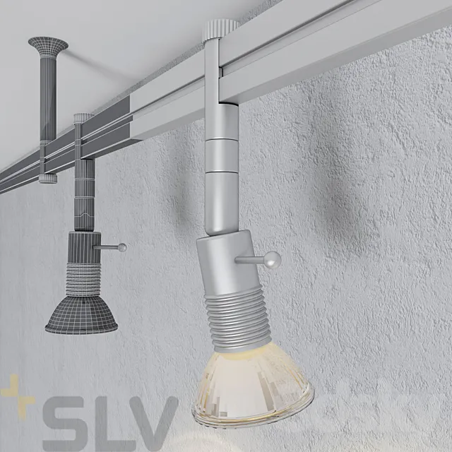 Track lighting SLV “Syros For Wave” 3DS Max Model