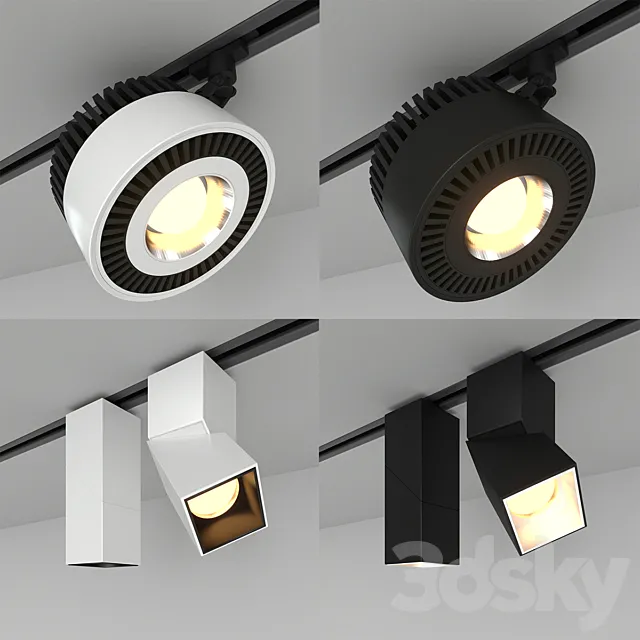 Track luminaires CENTRSVET 3ds Max