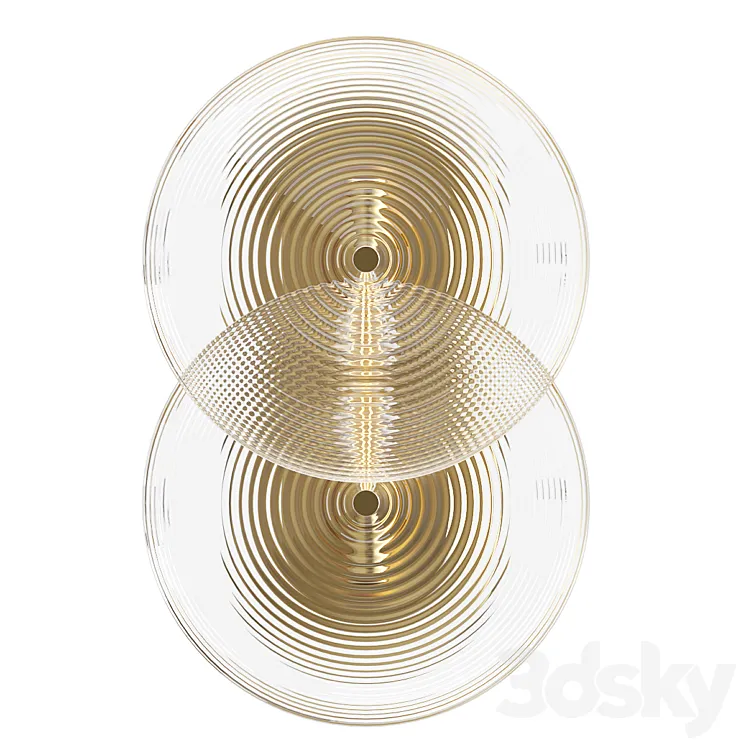 Tracy glover studio Double Rondel Sconce 3DS Max