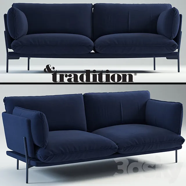 Tradition Sofa 3DS Max Model