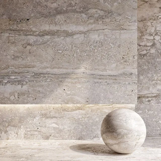 Travertin Stone 3dsMax Model
