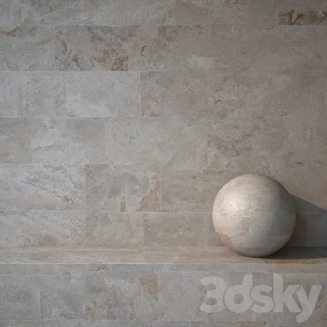 Travertine 106 3DS Max Model