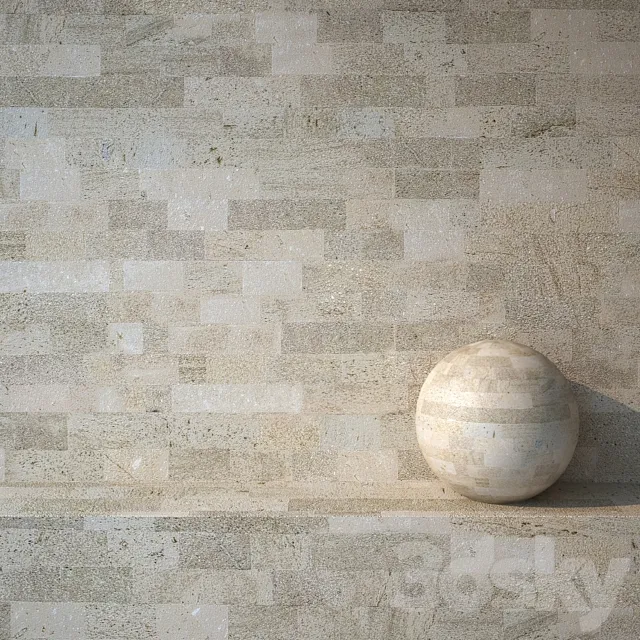 Travertine 50 3DS Max Model