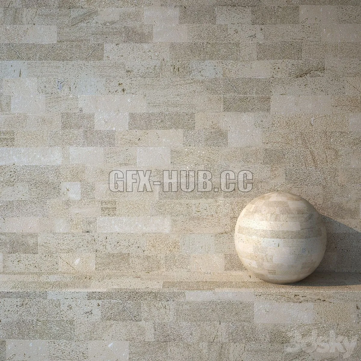 Travertine 50 3dsMax Model