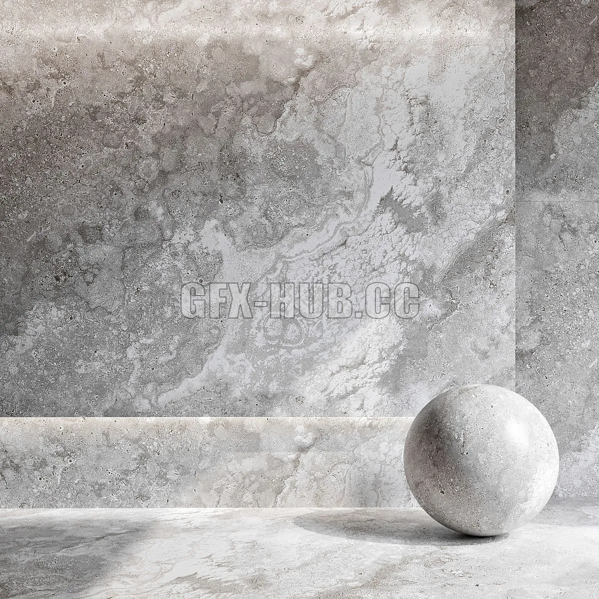 Travertine 9 3dsMax Model