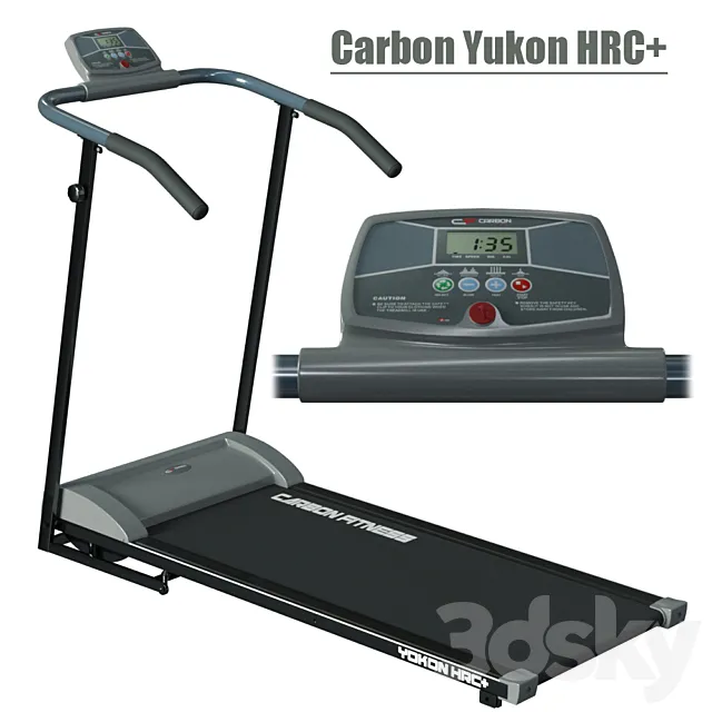 Treadmill 3DS Max Model