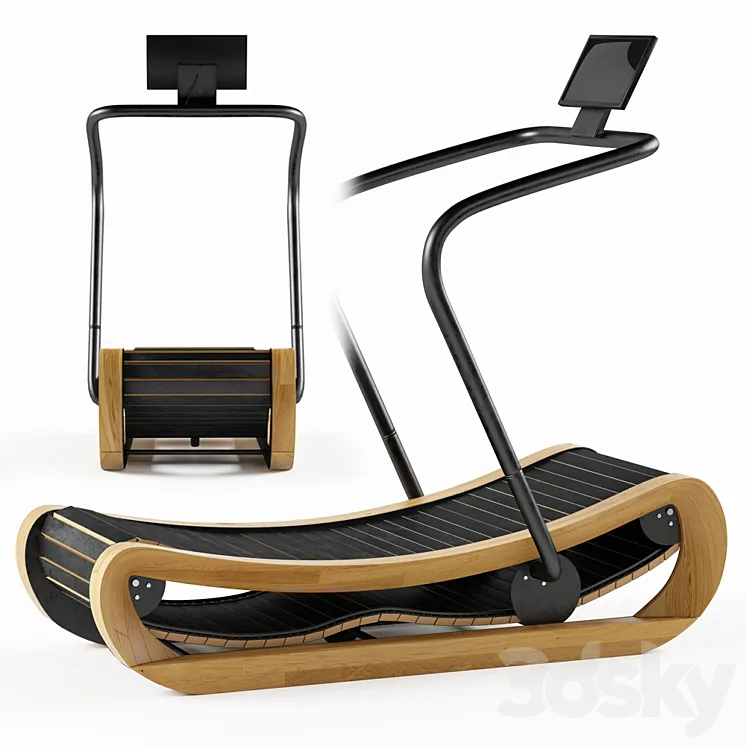 Treadmill nohrd 3DS Max