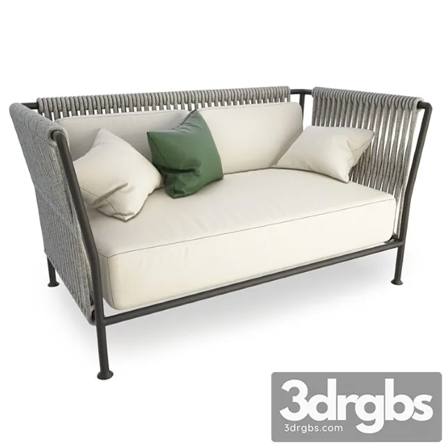 Treble outdoor sofa unopiu 2 3dsmax Download