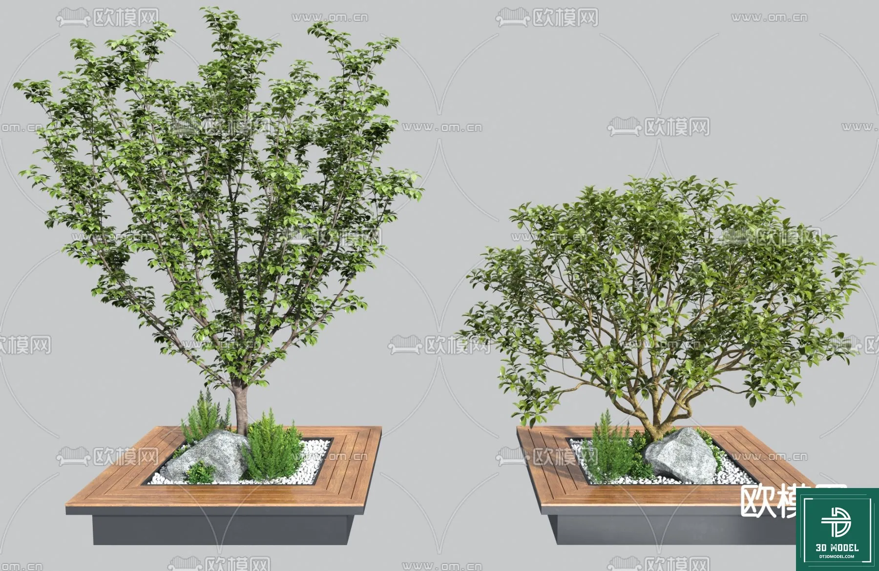 Tree 3D Models – Exterior and Architecture 3DS Max – 079