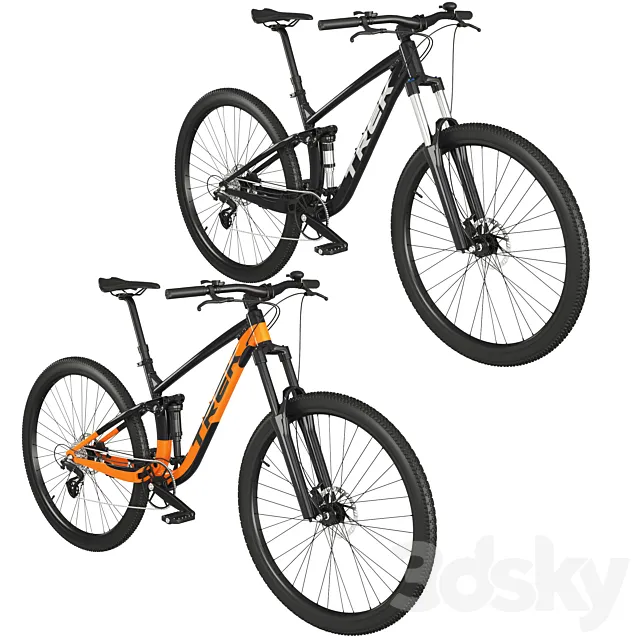 Trek Fuel Bike 3ds Max