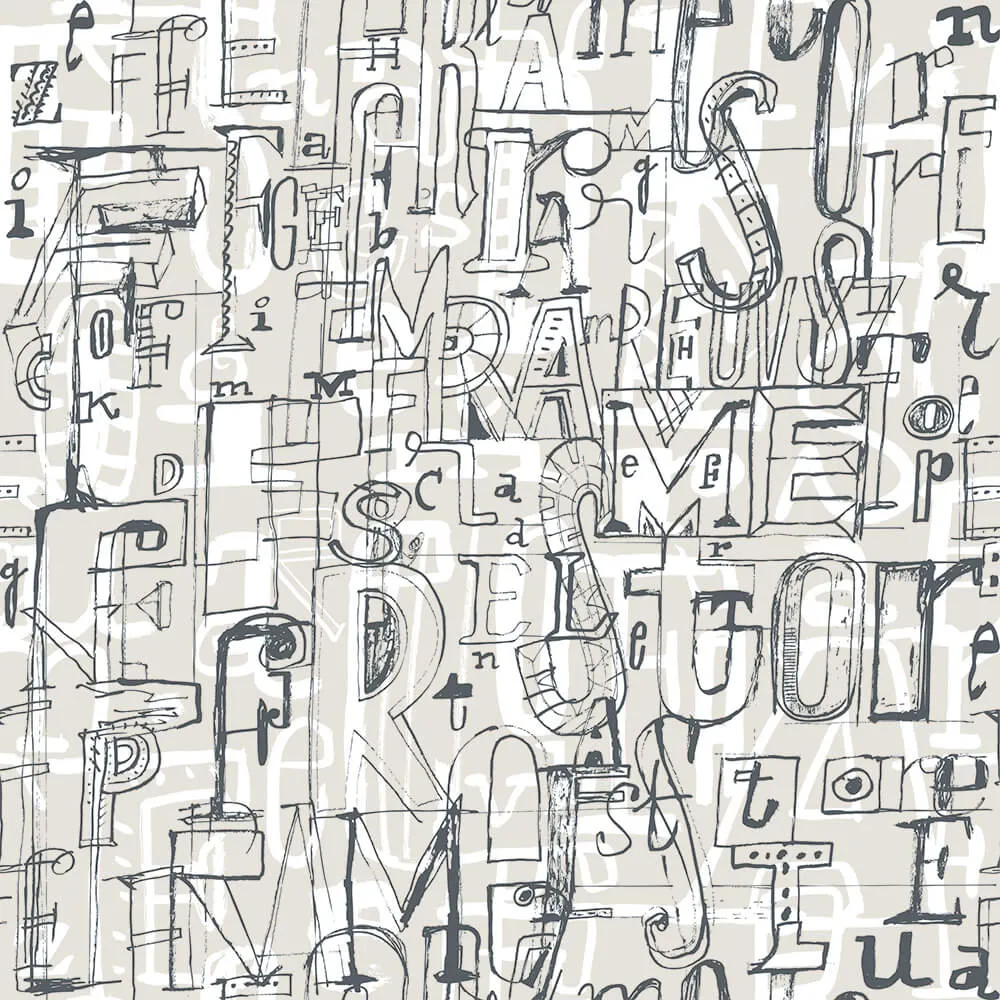 Tres Tintas  – Wallpaper Lletres 1993-1 3ds Max