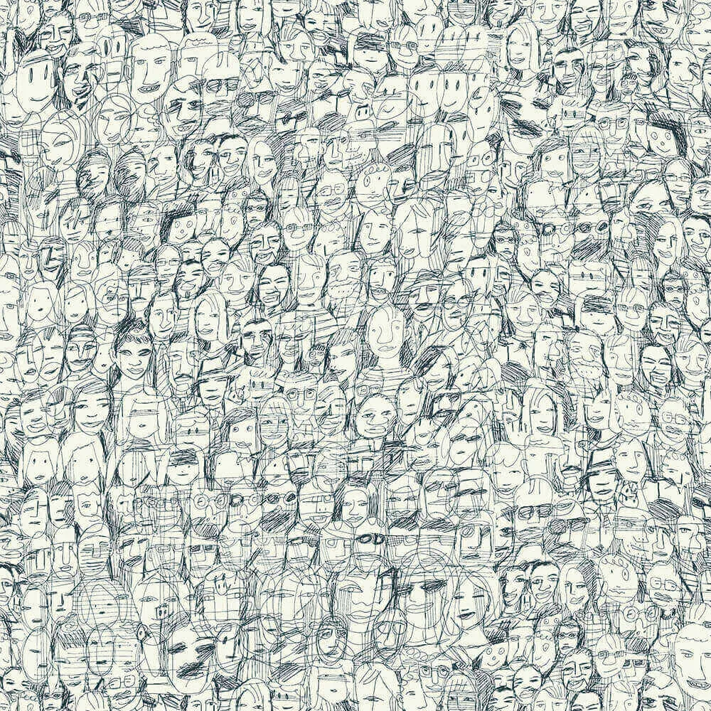 Tres Tintas  – Wallpaper Mil Caras 1995-5 3ds Max