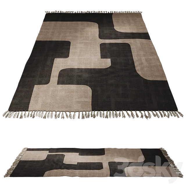 Triba carpet by La Redoute 3DS Max Model