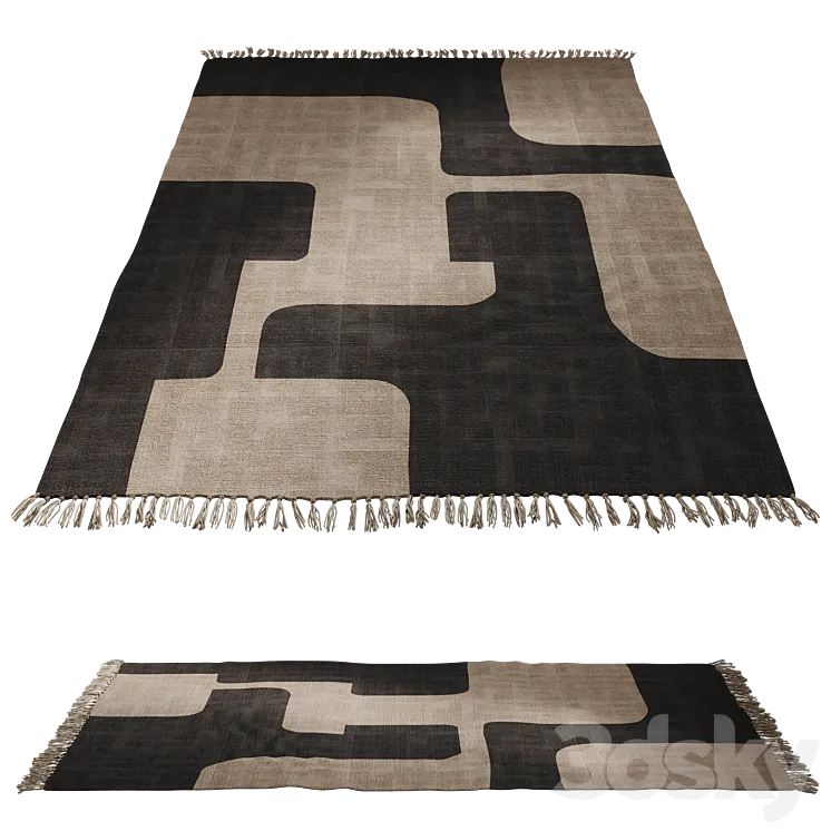 Triba carpet by La Redoute 3DS Max Model