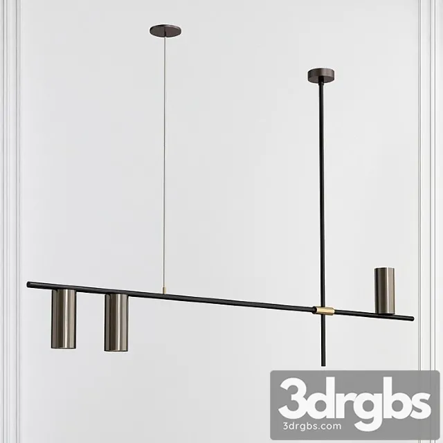 Tribes ambient linear pendant light 3dsmax Download